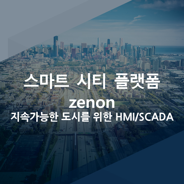  [코파데이타] 지속가능 도시를 위한 스마트 시티 맞춤 플랫폼 zenon HMI/SCADA 소프트웨어