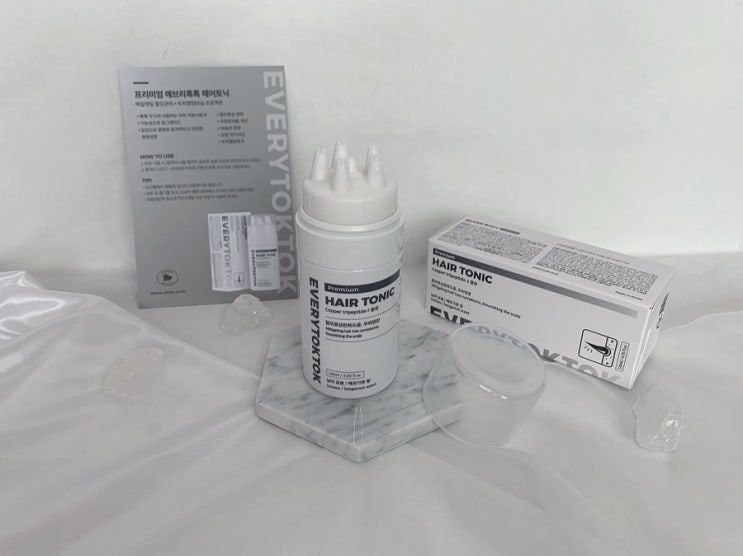 에브리톡톡 두피영양제로 두피관리하기 :) 에브리톡톡 두피영양제로 두피관리하기 :)