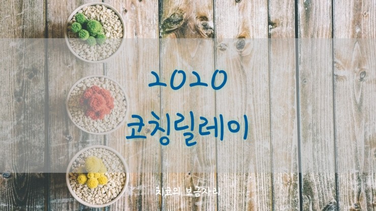  2020 코칭릴레이 (from 그린해님)