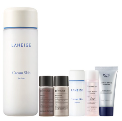 라네즈 크림스킨 250ml + 아모레퍼시픽 기초케어 5종세트 라네즈 크림스킨 250ml + 아모레퍼시픽 기초케어 5종세트