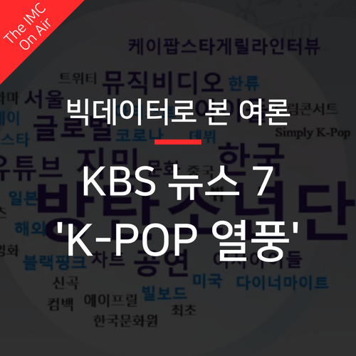 KBS 뉴스 7 '빅데이터 로그온' : K-POP 열풍