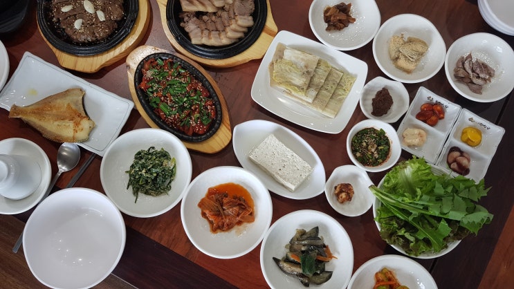  단양 마늘정식맛집 푸짐하게 한상가득 돌집식당 바로여기!