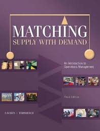 matching supply with demand 3/e 솔루션 matching supply with demand 3/e 솔루션