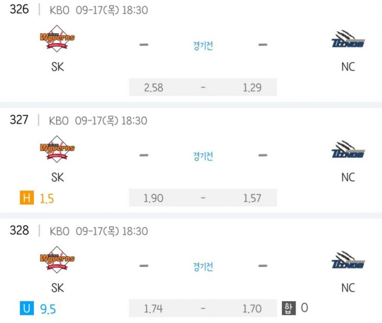 2020.09.17 KBO 프로야구 SK NC | KT 두산 | 키움 한화 2020.09.17 KBO 프로야구 SK NC | KT 두산 | 키움 한화