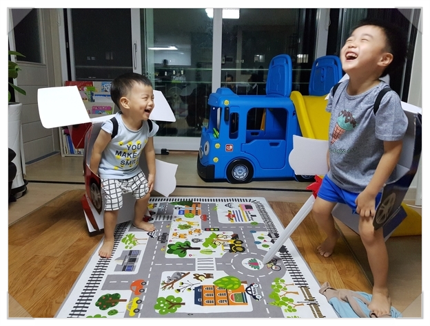  아빠표 번개맨 마리오 자동차 띠봇키트로 만들어 봤어요