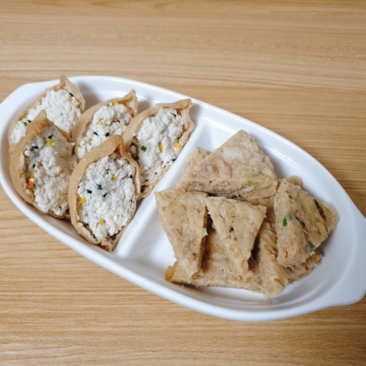  두부유부초밥 맛있게 먹기