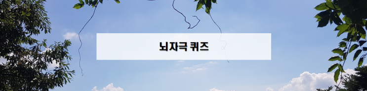  뇌자극퀴즈 숫자놀이 아이큐테스트 퍼즐게임