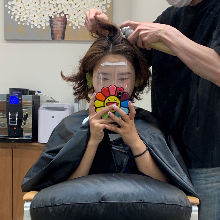  부평역미용실 뿌리염색 헤어클리닉 345헤어살롱