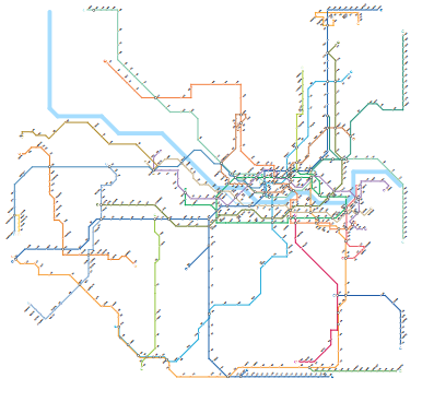 오픈소스 수도권 지하철 노선도 공개