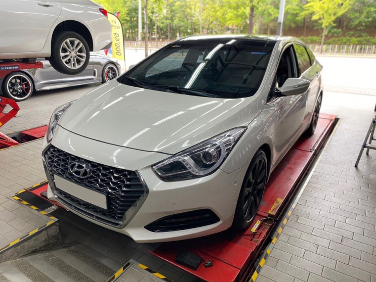  i40 사계절 타이어 교체 미쉐린 크로스클라이밋 225/45R18