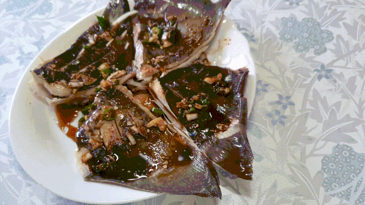 반건조생선 가오리 택배로 집에서 맛있게 먹었어요 반건조생선 가오리 택배로 집에서 맛있게 먹었어요