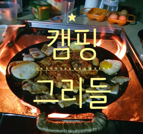  [캠핑그리들] 코로나 피해서 캠핑 가는 분들에게 필수템!!