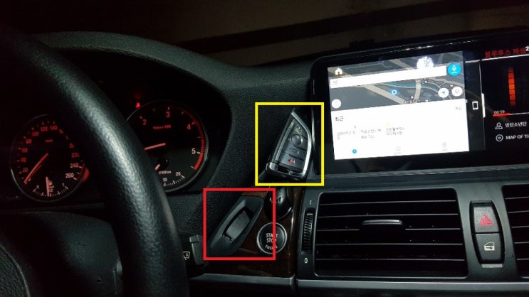  근접 컴포트 액세스 기능까지 갖춘 진짜 스마트한  시스템에  신형키까지 덤으로..  BMW X5 E70  원격 시동 신형키 모듈 설치