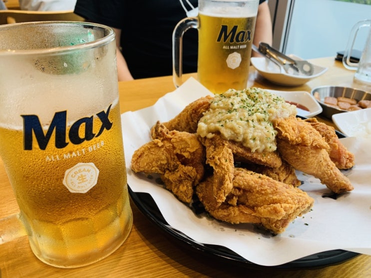  가산맛집] 퇴근 후 마늘치킨에 맥주 한잔! 가산맥주 "놀란치킨 가산디지털단지점"