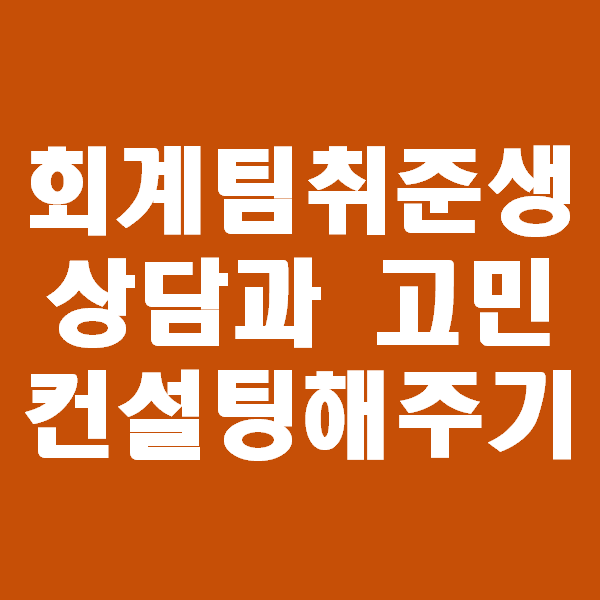  <회계팀 하는일>  회계팀지원 회계팀하는일 궁금한 회계팀신입사원취준생 상담해주기