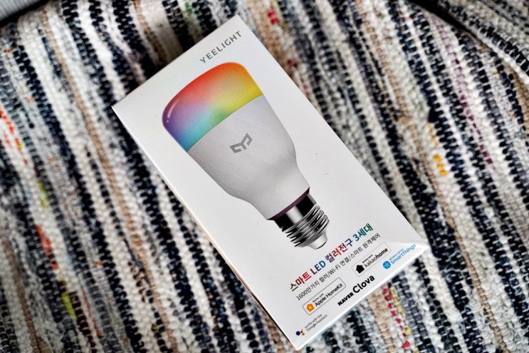  IoT조명 인테리어전구 샤오미 이라이트 컬러등 3세대 YEELIGHT