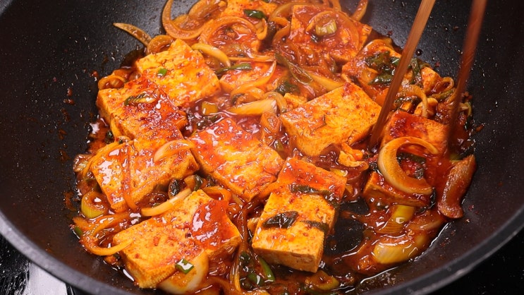  고추장 두부조림