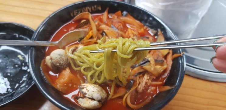  원주 예지현 꼬막짬뽕 불맛은 굳