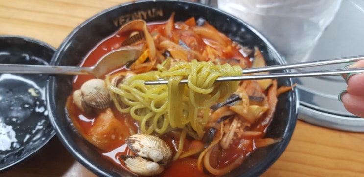 원주 예지현 꼬막짬뽕 불맛은 굳