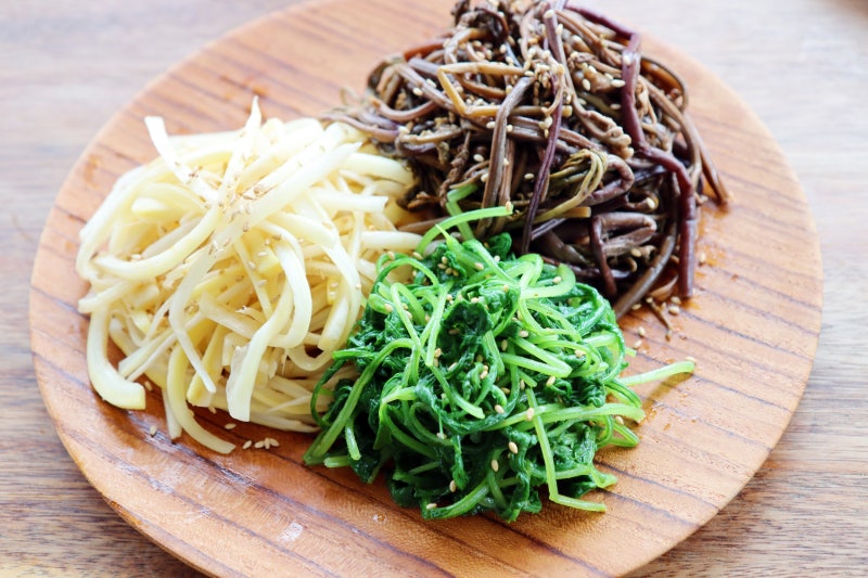 Rau ba màu, rau xanh ngày lễ, xanh dương xỉ, xanh hoa chuông, xanh củ cải: Blog Naver