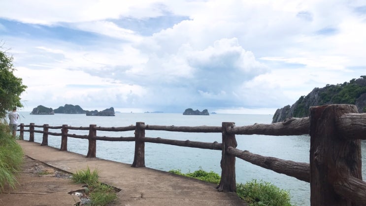  베트남 깟바섬 여행 후기(볼거리_캐논포트, Sunrise resort 산책로)