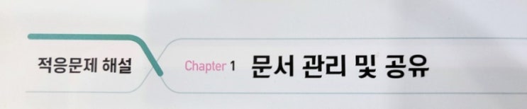  멘토 모스 워드 - 적응문제 해설 챕터 1