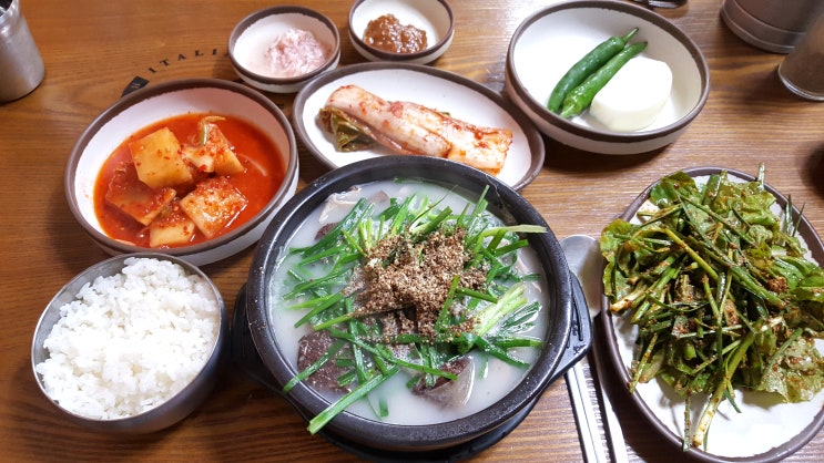  내 나와바리 맛집 소개 1 <전주선지순대추어탕> -번동 피순대국집