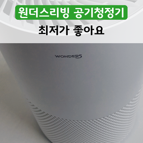 만족했던 공기청정기 원더스리빙 공기청정기 퓨리킹 WA360 33 사용 후기~!