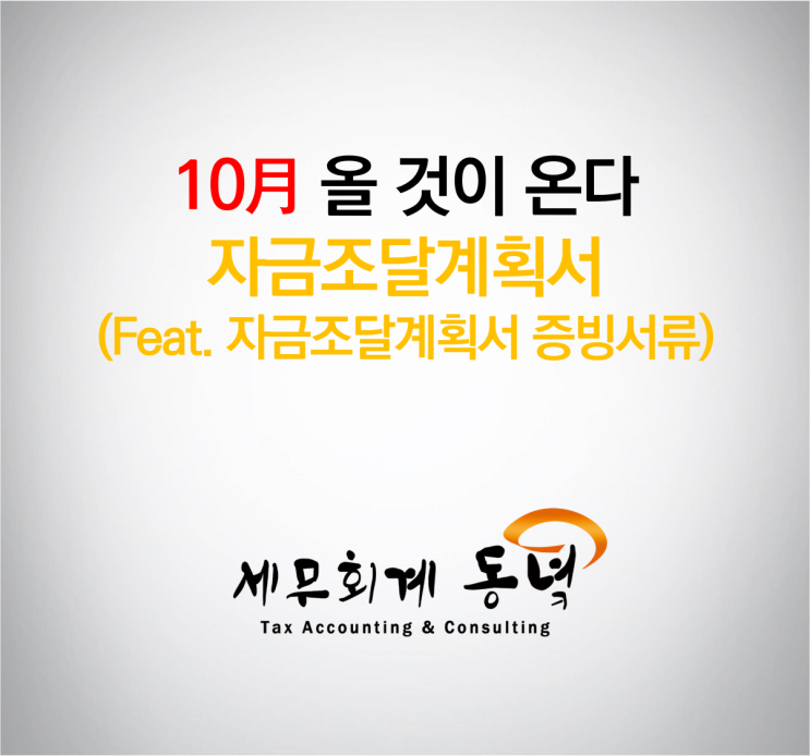  10월부터 더 세지는 자금조달계획서, 자금조달계획서 증빙서류