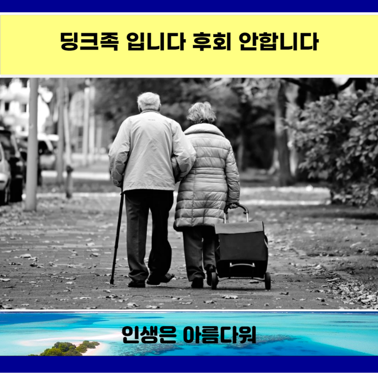 딩크족 입니다 후회 안 합니다