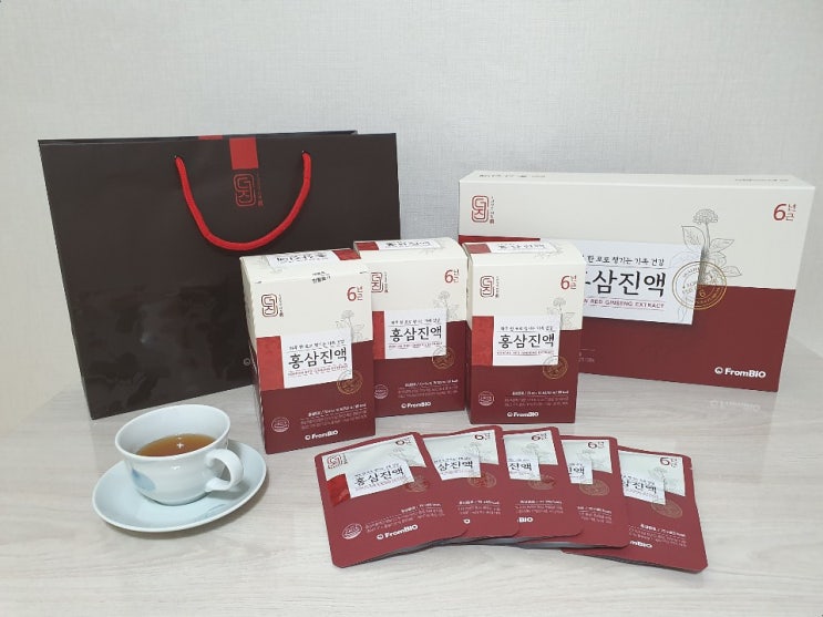  6년정성 100% 홍삼진액으로 효도선물해요