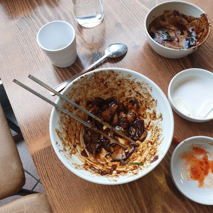  짜장 간짜장 차이, 수원 팔달문 맛집 칼차이나