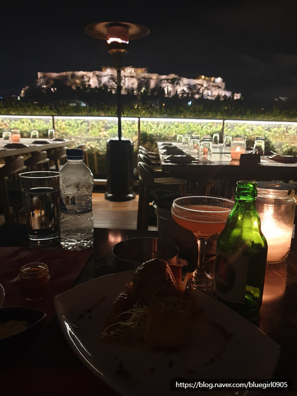  2019. 그리스 신혼여행 4 아테네 신타그마 광장, 360칵테일 (아크로폴리스 야경과 칵테일한잔)