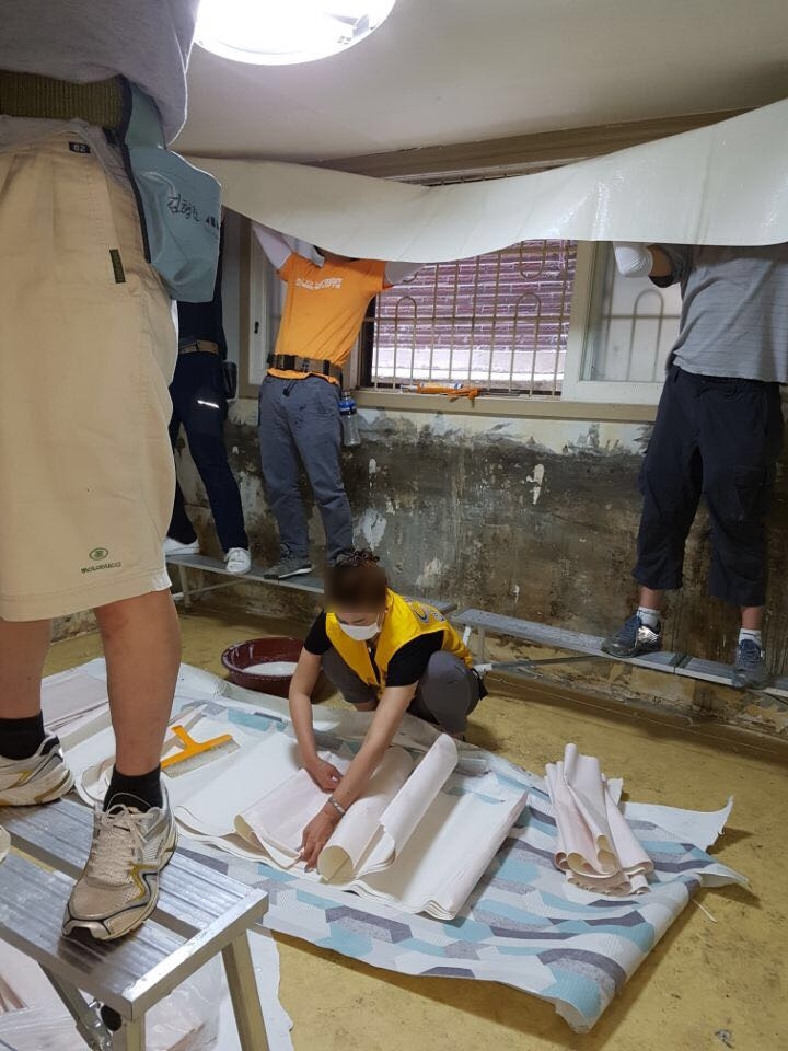  분당 도배장판 잘하는 곳 : 중앙시스템 도배 성. 공. 적