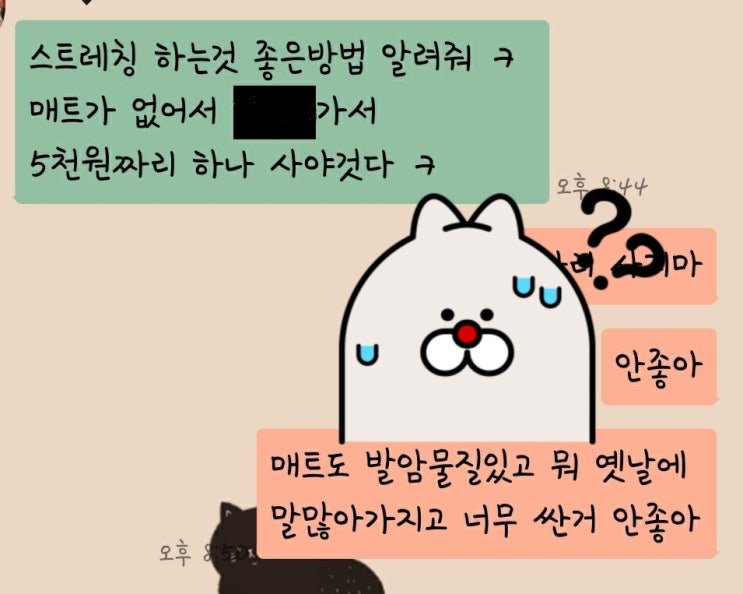  어떤 [요가매트]를 사용하고 계신가요~? 6mm요가매트 추천해요.