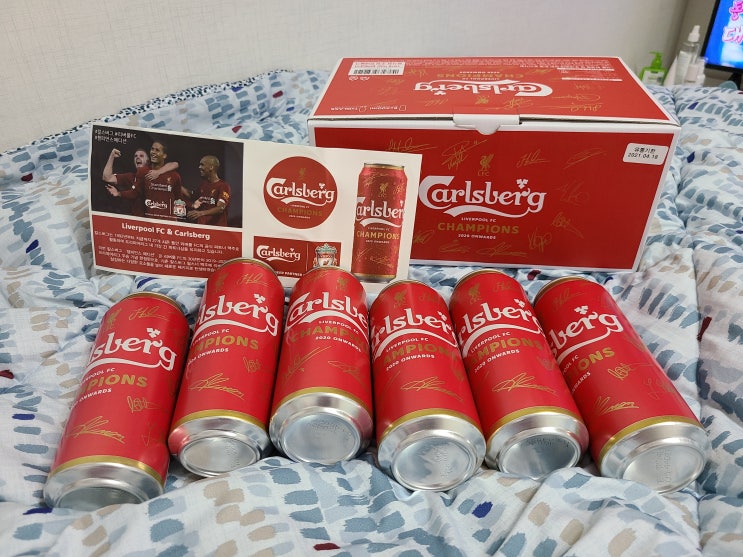 이마트 칼스버그 리버풀 에디션, 맥주잔이 탐나서 득템 이마트 칼스버그 리버풀 에디션, 맥주잔이 탐나서 득템