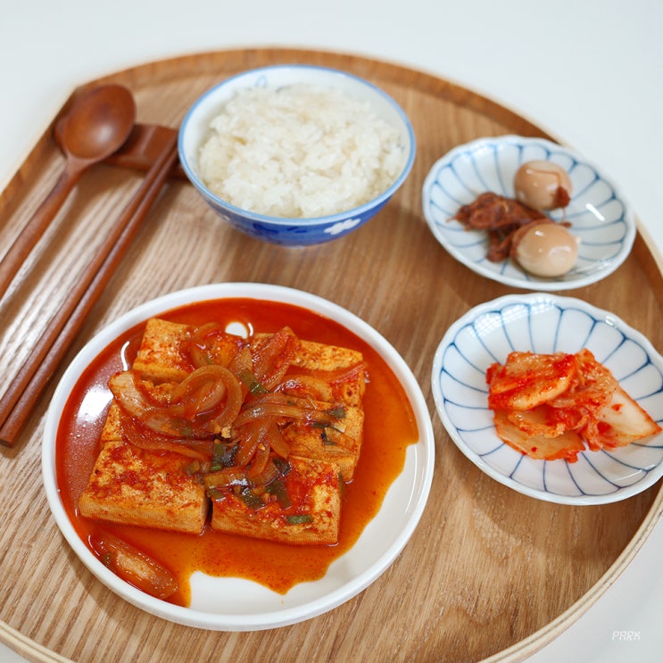  청정원 푸드박스 속 맛술로 만든 집밥 / 두부조림 만들기