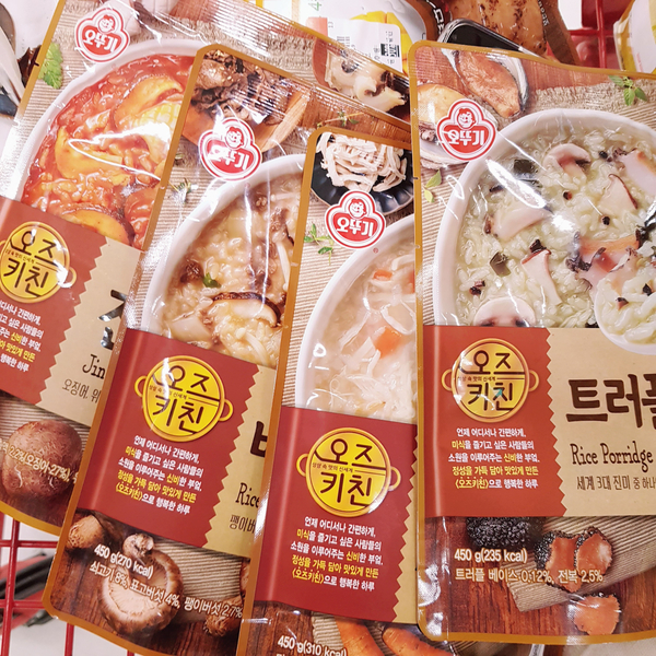  오뚜기 죽 오즈키친 파우치형 특별한 메뉴에 끌린다!