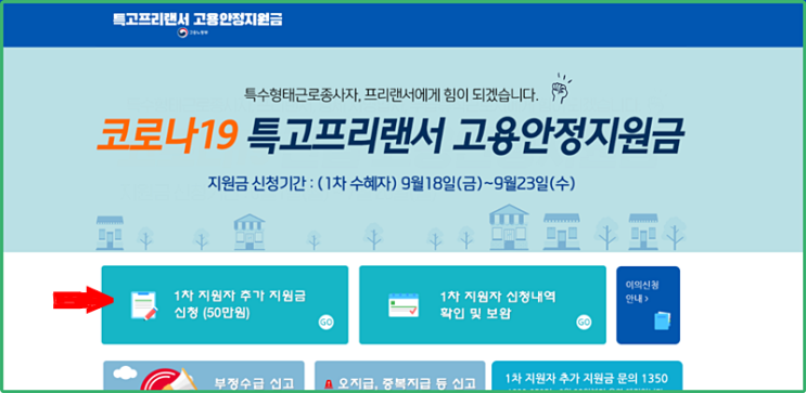  2차재난지원금, 긴급고용안정자금 신청 놓치지 말고 지금 하세요.