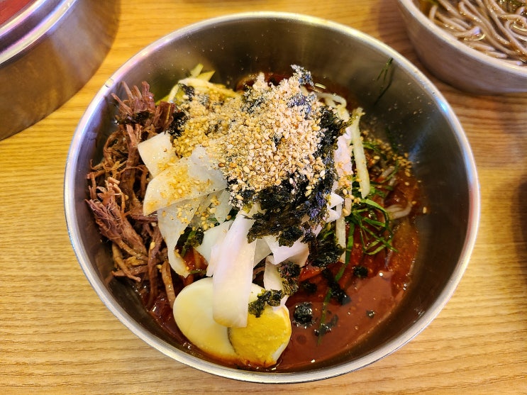 인천 만수동 '모밀지기' 냉모밀, 판모밀, 통만두