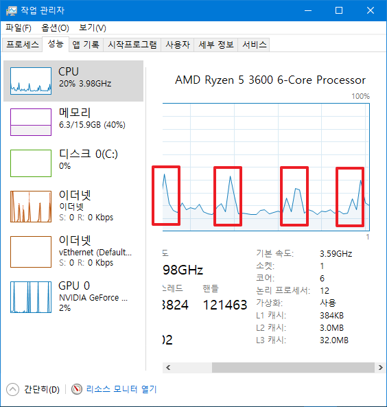 원격 데스크탑 해킹 방어 모니터 간헐적 깜빡임 대처 방법 (Remote Desktop, 해킹시도, 보안, RDP, 원격 데스크톱)