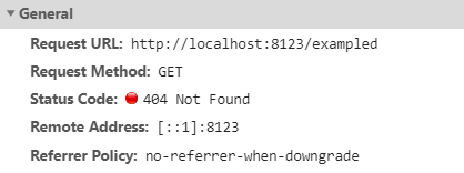HTTP 응답코드 404 (Not Found) 오류