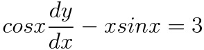 1.3 Separable ODEs (변수분리형 상미분 방정식)