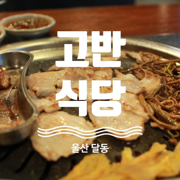 울산 달동 돼지특수부위 맛집 고반식당