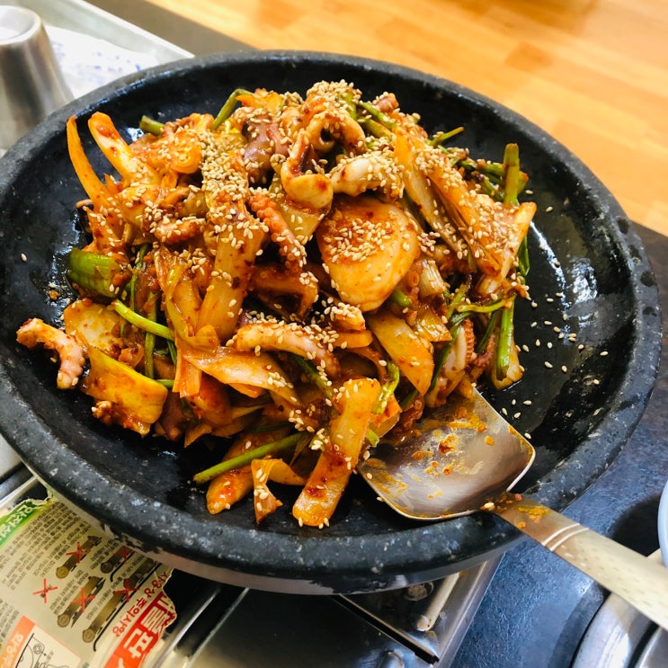 문래역 맛집 순창식당 매콤한 낙지볶음에 볶음밥 마무리-!
