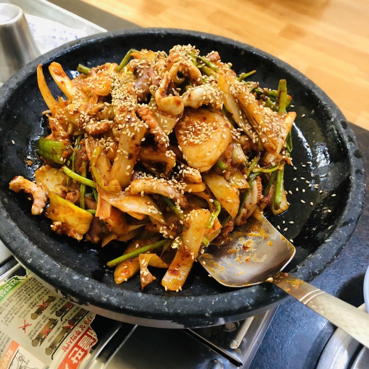  문래역 맛집 순창식당 매콤한 낙지볶음에 볶음밥 마무리-!