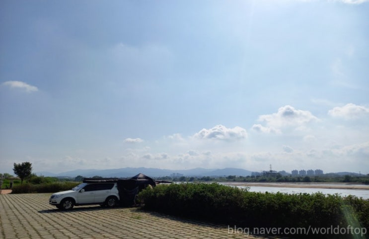  청주 노지 캠핑 (faet. 꼼지락 도킹텐트)