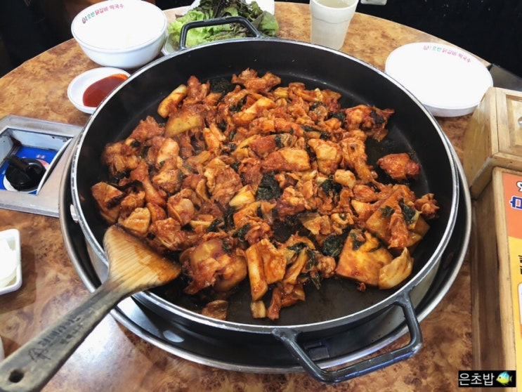  중랑구 맛집 중화호반닭갈비막국수 본점 추천