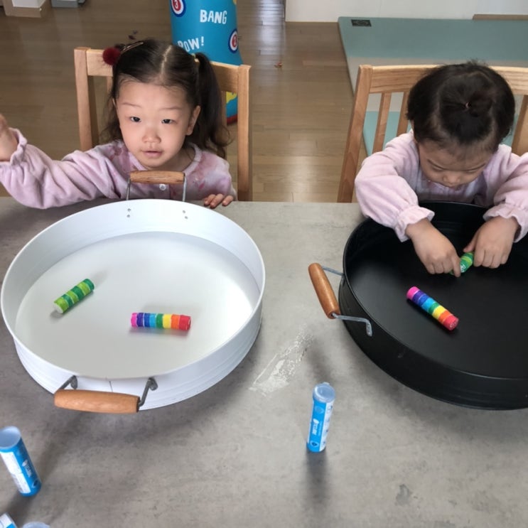  집콕놀이) 엄마와 함께 미술놀이(코인지렁이) ! (연계활동)