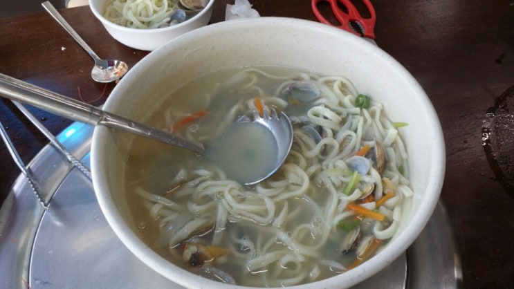  오이도 해물칼국수 먹고 송도야경까지 